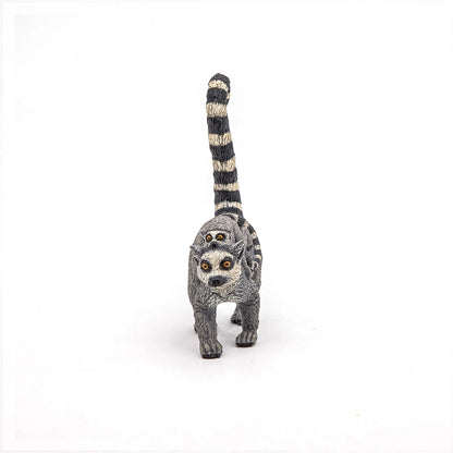PAPO FIGURINA LEMUR CU PUI, ANIMALE SALBATICE