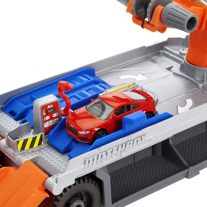 MATCHBOX ACTION DRIVERS CAMION DE REPARATII SI REMORCARE, MATCHBOX