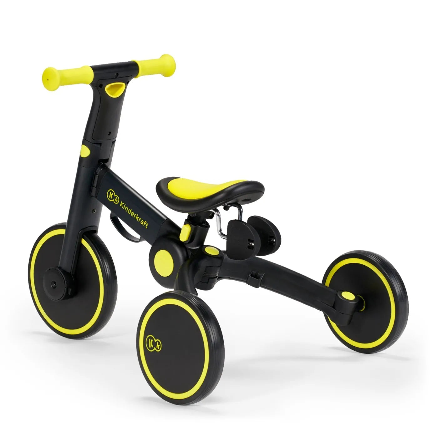 BICICLETA DE ECHILIBRU / TRICICLETA KINDERKRAFT 4TRIKE, BLACK VOLT, KINDERKRAFT