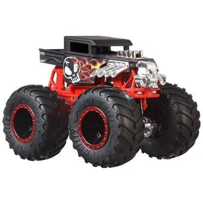 HOT WHEELS MONSTER TRUCK SI MASINUTA METALICA BONE SHAKER, HOT WHEELS - MONSTER TRUCK
