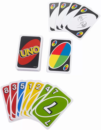 CARTI DE JOC UNO CLASIC, JOCURI