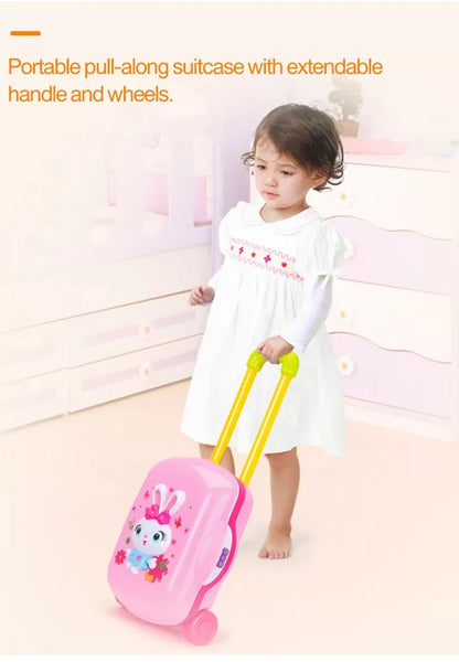 TROLER CU SET COAFURA SI ACCESORII FRUMUSETE, HOLA