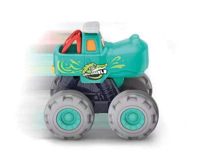 MASINUTA BEBE MONSTER TRUCK CROCODILUL, HOLA