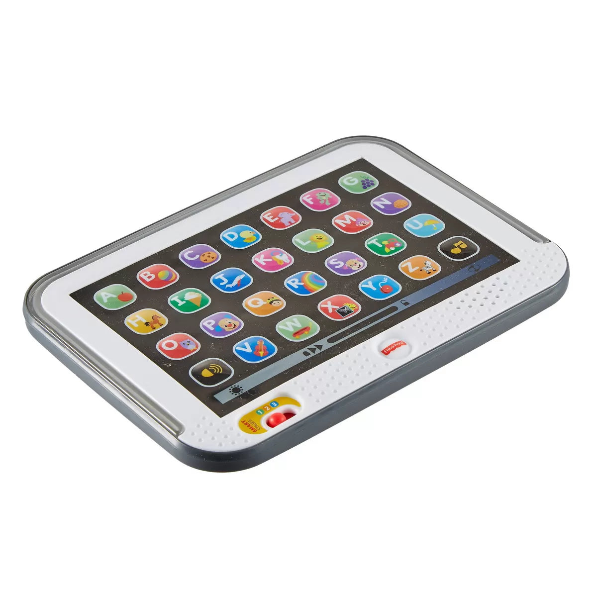 TABLETA EDUCATIVA CU 3 NIVELURI DE DEZVOLTARE LIMBA ROMANA FISHER PRICE, FISHER PRICE - RADE SI INVATA