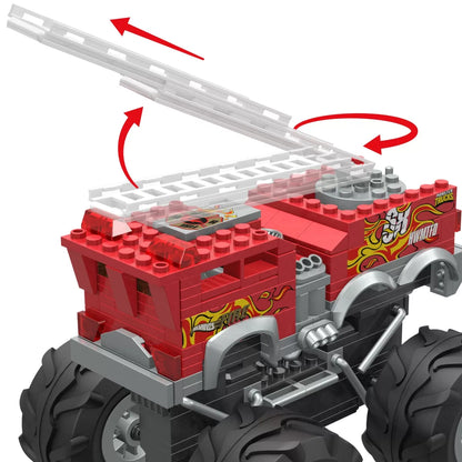 HOT WHEELS MONSTER TRUCK MEGA SET CONSTRUCTIE 5 ALARM, HOT WHEELS - MONSTER TRUCK