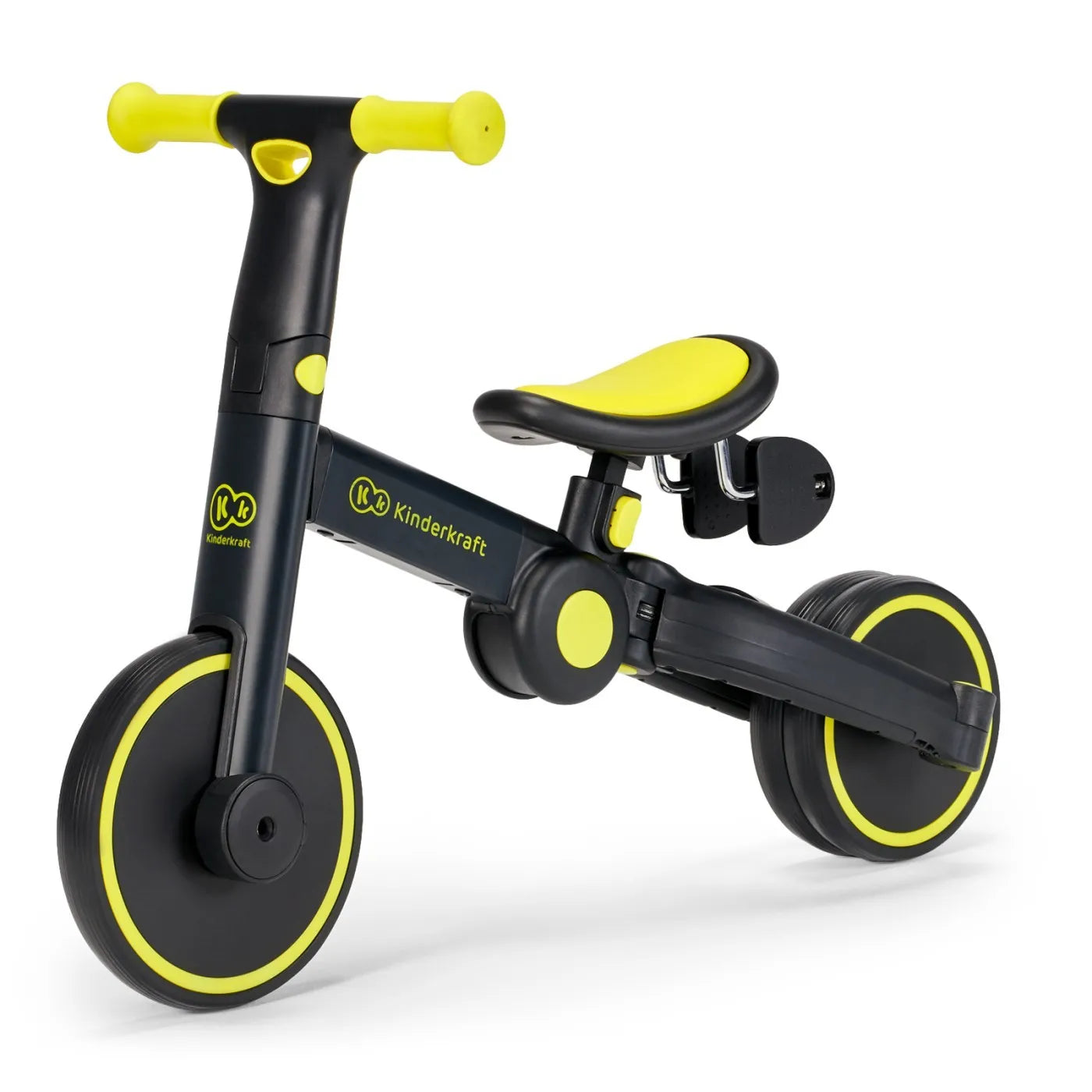 BICICLETA DE ECHILIBRU / TRICICLETA KINDERKRAFT 4TRIKE, BLACK VOLT, KINDERKRAFT