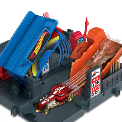 HOT WHEELS CITY EXPLORER PISTA FUEL STATION SHIFT, HOT WHEELS - CITY