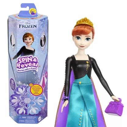 DISNEY FROZEN SPIN AND REVEAL PAPUSA ANNA, DISNEY FROZEN