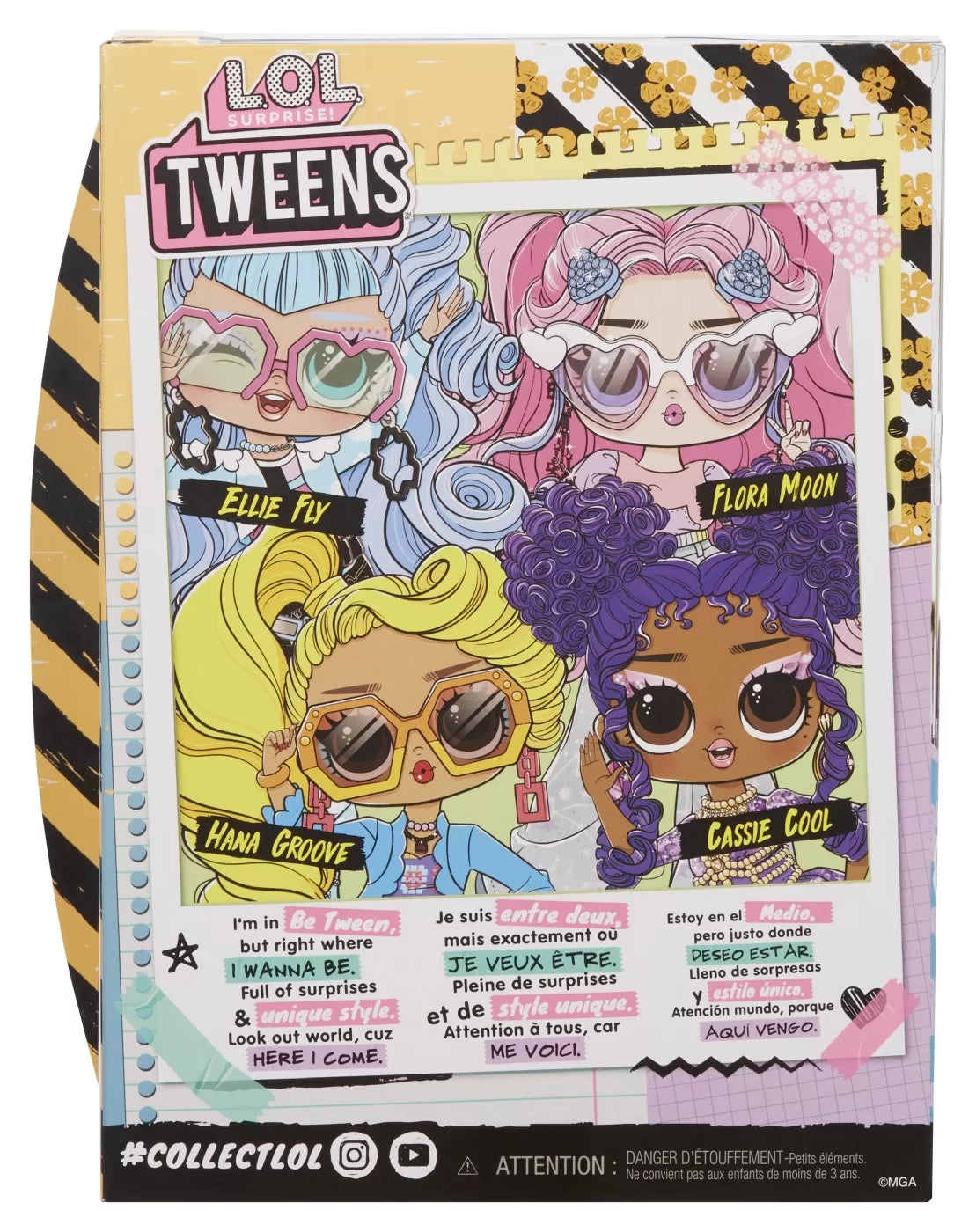 L.O.L. SURPRISE! TWEENS PAPUSA FASHIONISTA HANA GROOVE CU SURPRIZE, LOL SURPRISE