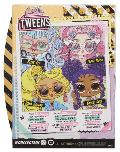 L.O.L. SURPRISE! TWEENS PAPUSA FASHIONISTA HANA GROOVE CU SURPRIZE, LOL SURPRISE