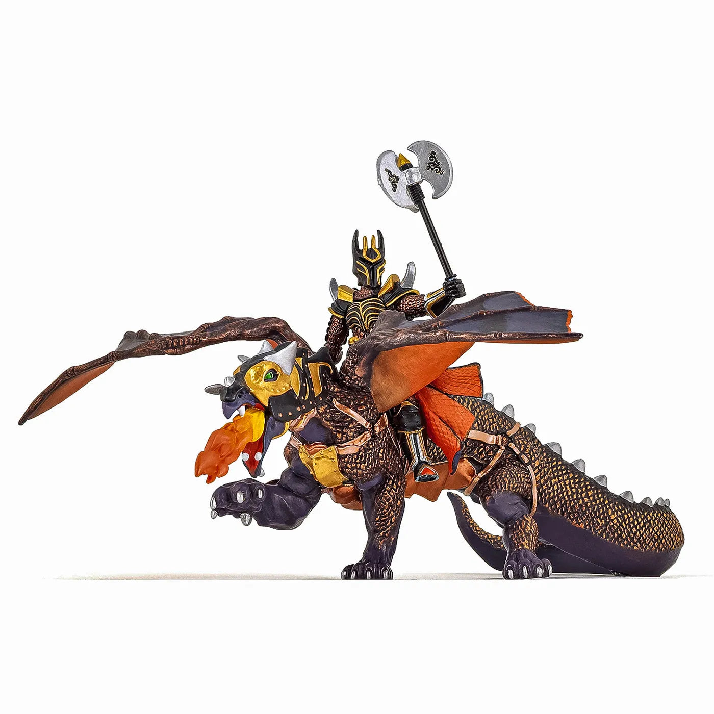PAPO FIGURINA DRAGONUL INTUNERICULUI, PERSONAJE MEDIEVALE FANTASTICE