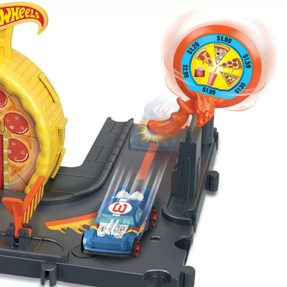 HOT WHEELS CITY EXPLORER SPEEDY PIZZA PICK UP, HOT WHEELS - CITY