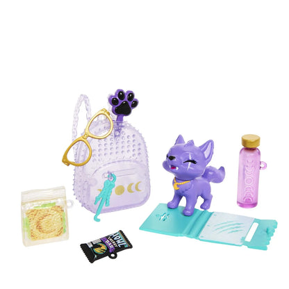 MONSTER HIGH PAPUSA CLAWDEEN WOLF SI CATELUL CRESCENT, MONSTER HIGH