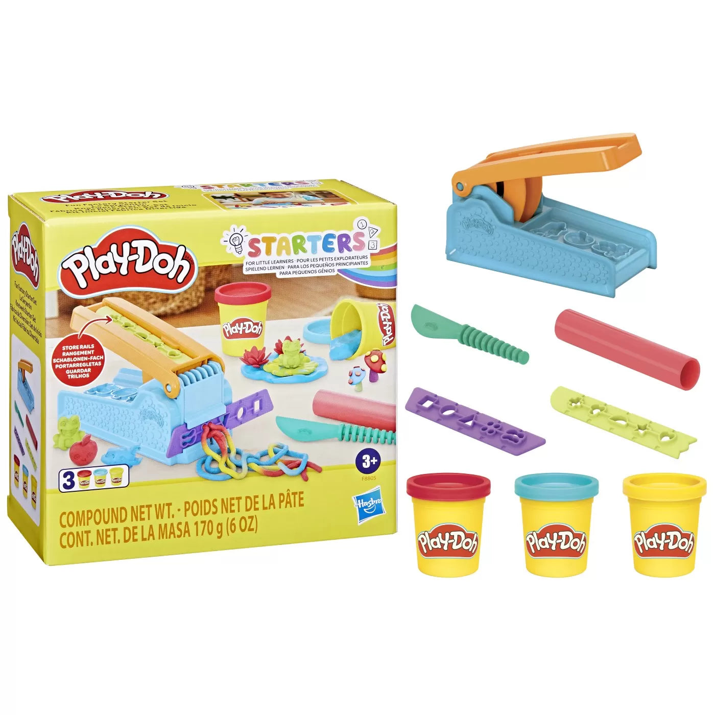 PLAY-DOH STARTERS FABRICA DE DISTRACTIE, PLAY-DOH