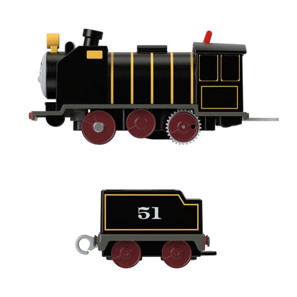 THOMAS LOCOMOTIVA MOTORIZATA HIRO CU VAGON, THOMAS - THOMAS
