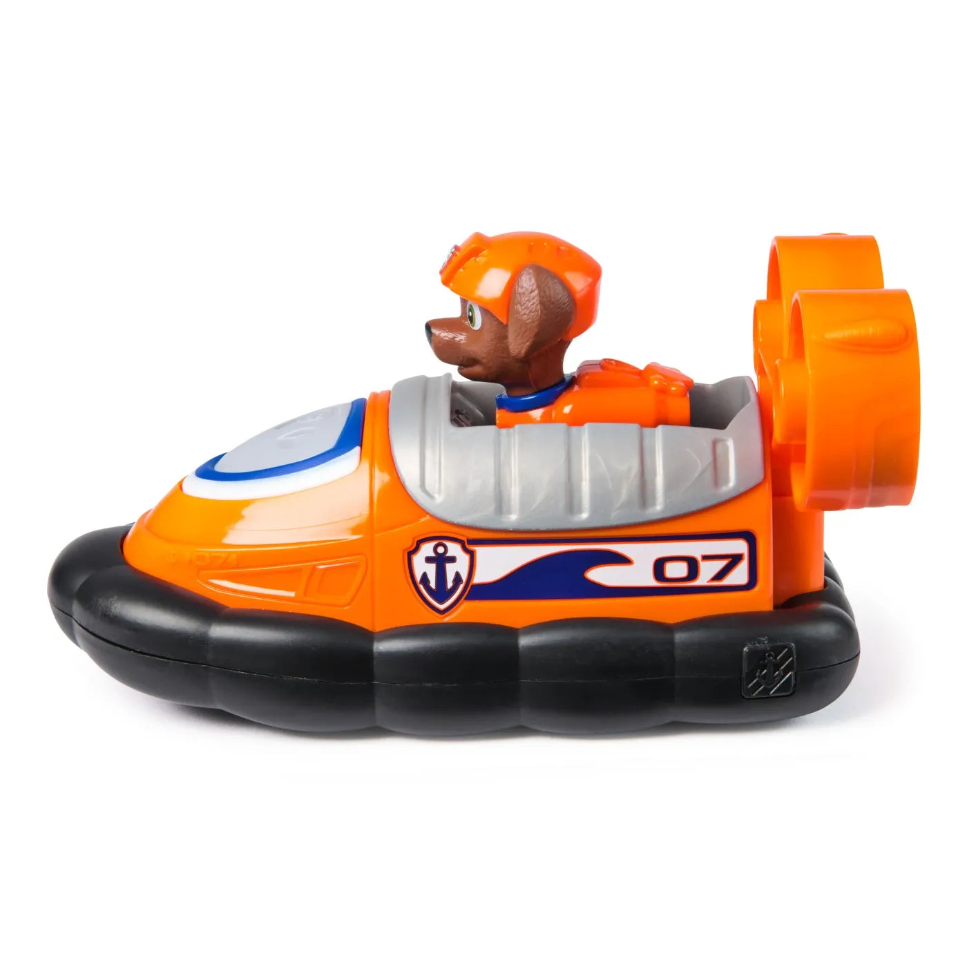 PATRULA CATELUSILOR SET VEHICUL DE BAZA HOVERCRAFT SI FIGURINA ZUMA, PATRULA CATELUSILOR