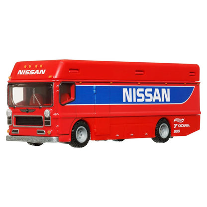HOT WHEELS TRANSPORTATOR EURO HAULER CU MASINUTA NISSAN 300 ZX GTS SCARA 1:64, HOT WHEELS - VEHICULE