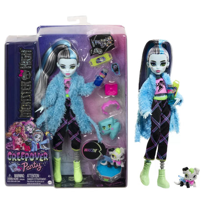 MONSTER HIGH PAPUSA CREEPOVER PARTY FRANKIE, MONSTER HIGH