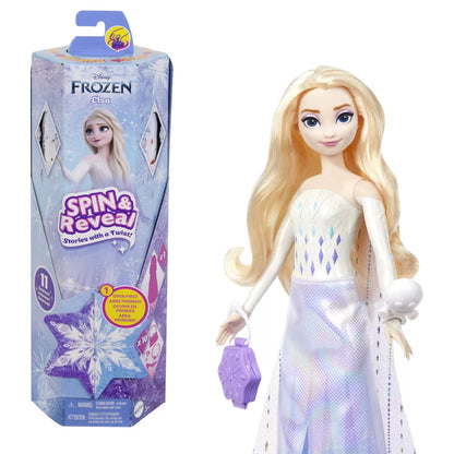 DISNEY FROZEN SPIN AND REVEAL PAPUSA ELSA, DISNEY FROZEN