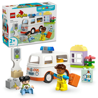 LEGO DUPLO AMBULANTA SI SOFER 10447, LEGO DUPLO