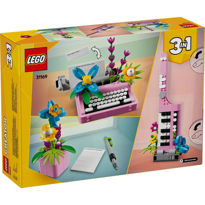 LEGO CREATOR MASINA DE SCRIS CU FLORI 31169, LEGO CREATOR