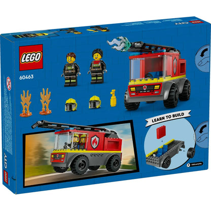 LEGO CITY CAMION DE POMPIERI CU SCARA 60463, LEGO CITY