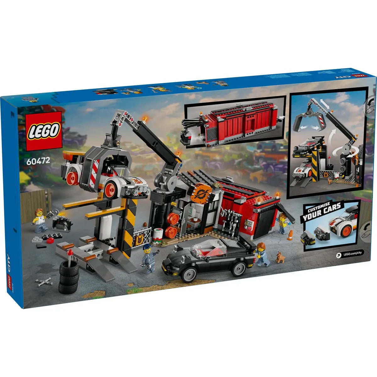 LEGO CITY CIMITIR DE MASINI VECHI 60472, LEGO CITY