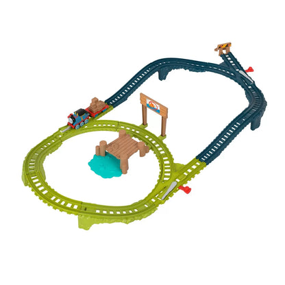 THOMAS SET DE JOACA CU LOCOMOTIVA PUSH ALONG THOMAS SI ACCESORII, THOMAS - THOMAS