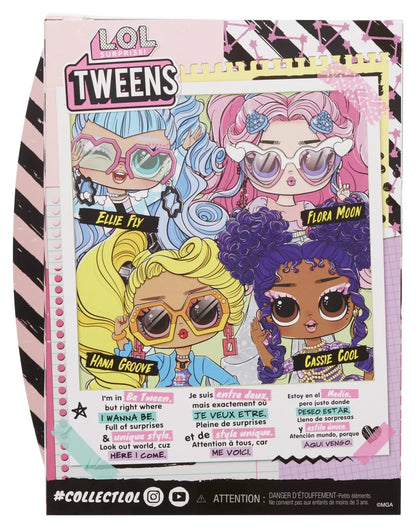 L.O.L. SURPRISE! TWEENS PAPUSA FASHIONISTA FLORA MOON CU SURPRIZE, LOL SURPRISE