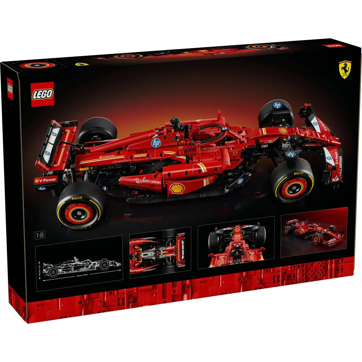 LEGO TECHNIC MASINA F1 FERRARI SF-24 42207, LEGO TECHNIC