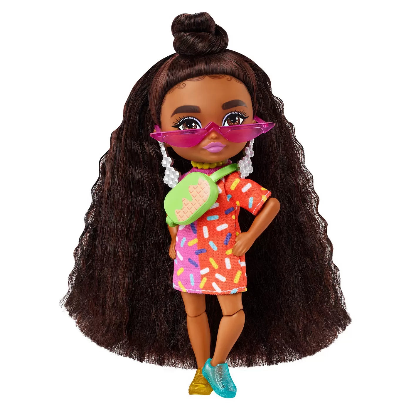 BARBIE PAPUSA BARBIE EXTRA MINI BRUNETA, BARBIE - EXTRA