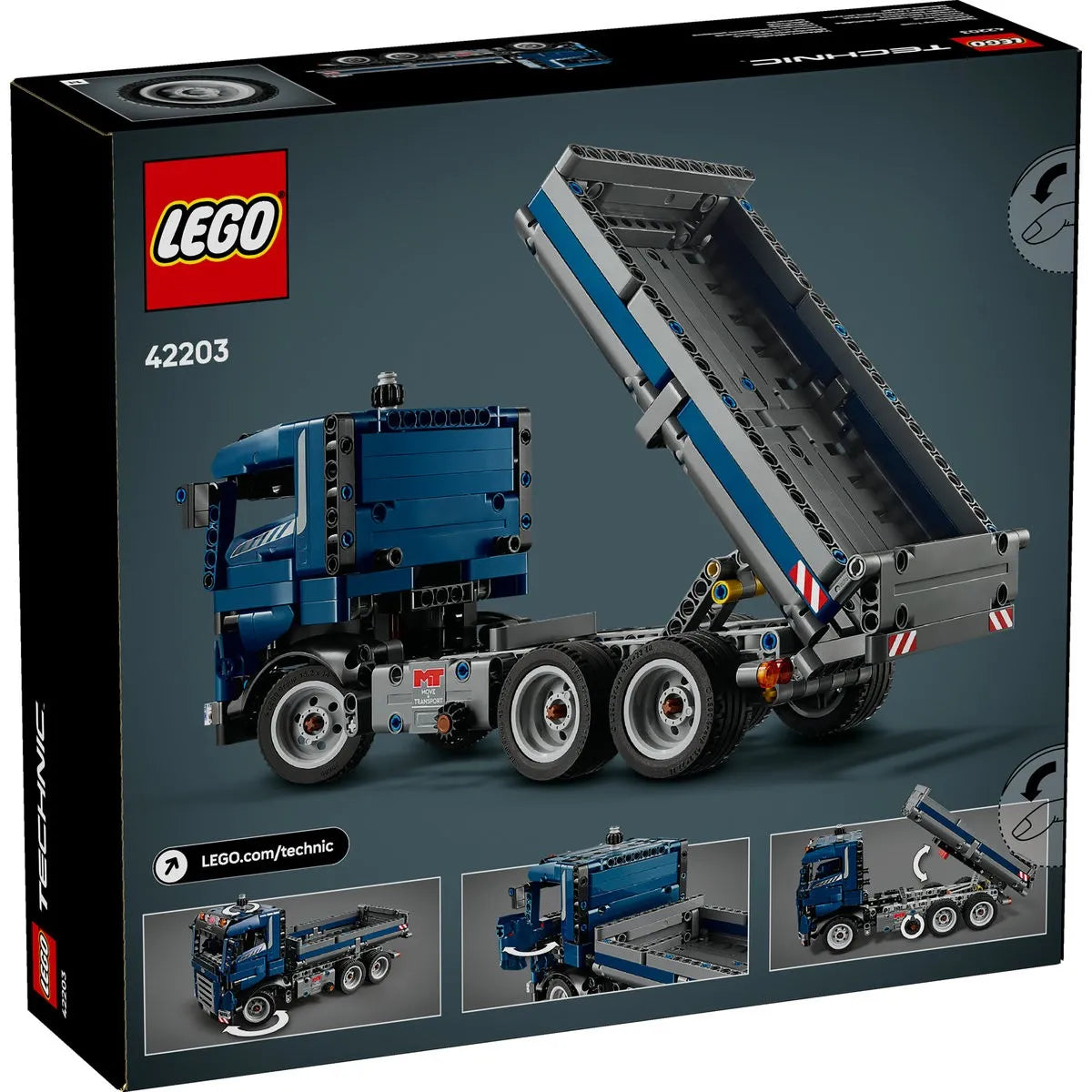 LEGO TECHNIC CAMION CU BENA BASCULANTA 42203 , LEGO TECHNIC