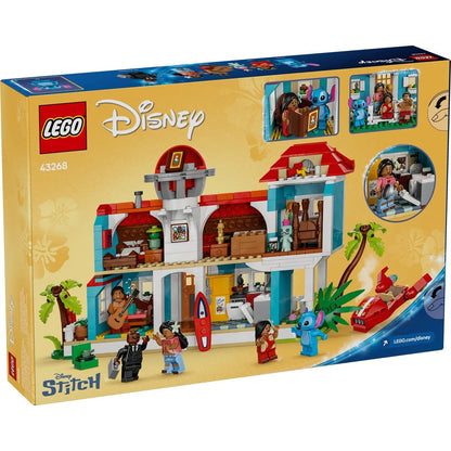 LEGO DISNEY CASA DE PE PLAJA A LUI LILO SI STITCH 43268, LEGO DISNEY