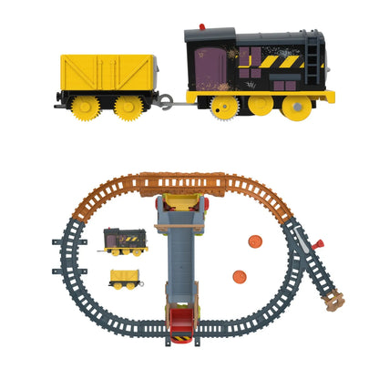 THOMAS SET DE CONSTRUCTIE RIDICA SI INCARCA MARFA CU DIESEL , THOMAS - THOMAS