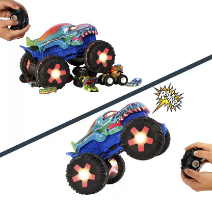 HOT WHEELS MONSTER TRUCK MEGA WREX ALIVE RC SCARA 1 LA15, HOT WHEELS - MONSTER TRUCK