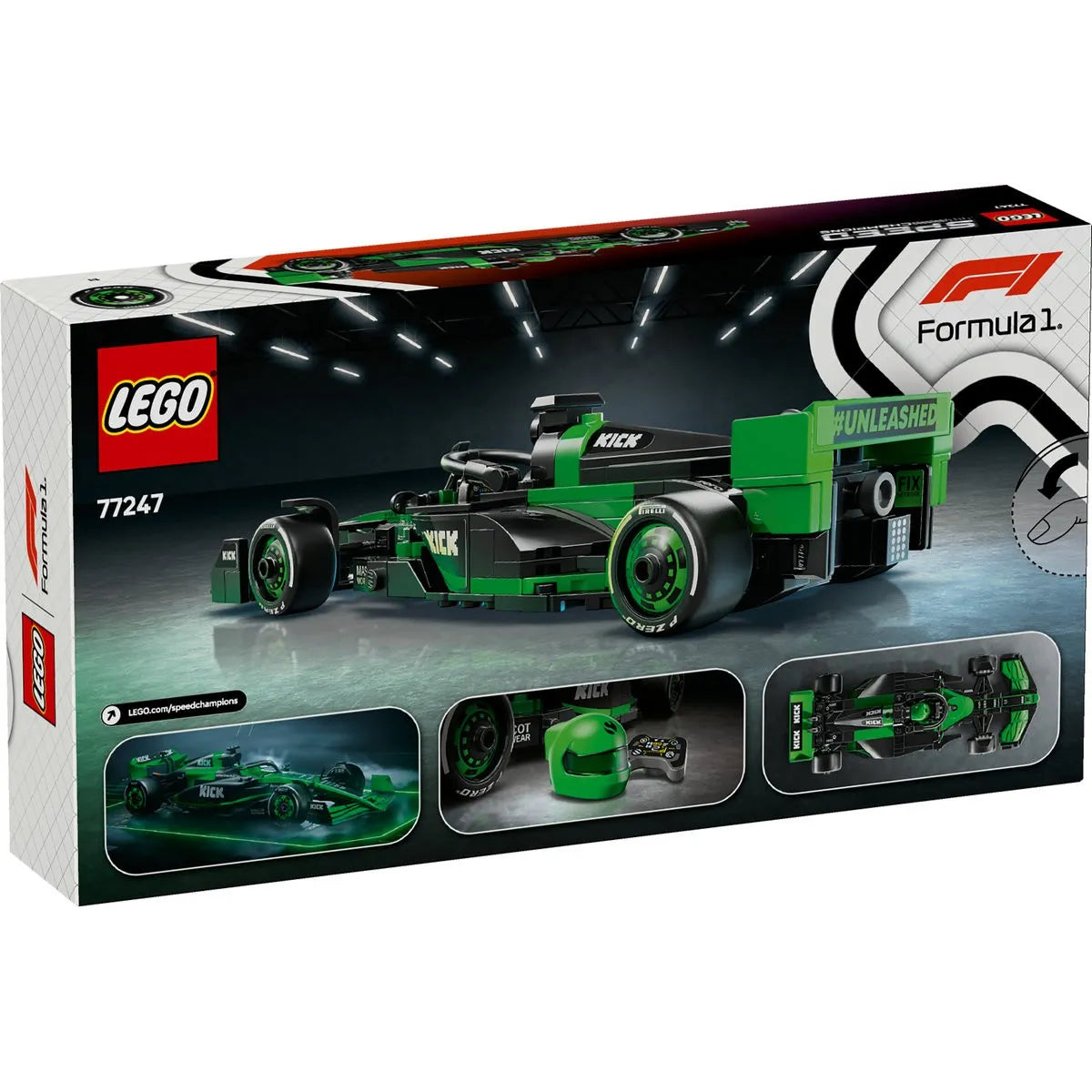 LEGO SPEED CHAMPIONS MASINA DE CURSE F1 KICK SAUBER 77247, LEGO SPEED CHAMPIONS