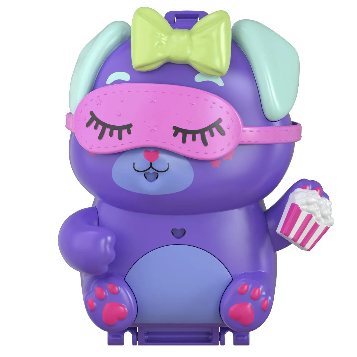 POLLY POCKET SET GENTUTA ANIMALUT CATELUS IN PIJAMA CU ACCESORII, POLLY POCKET