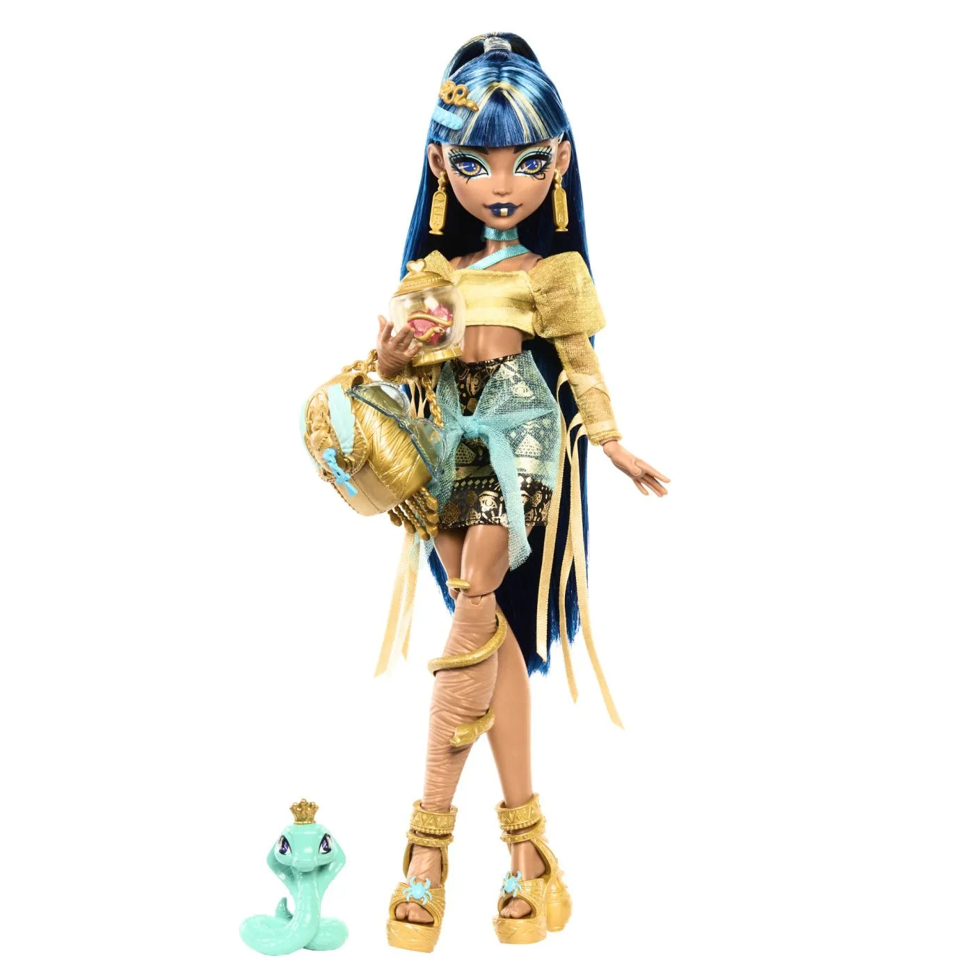 MONSTER HIGH PAPUSA CLEO DENILE SI COBRA HISSETTE, MONSTER HIGH