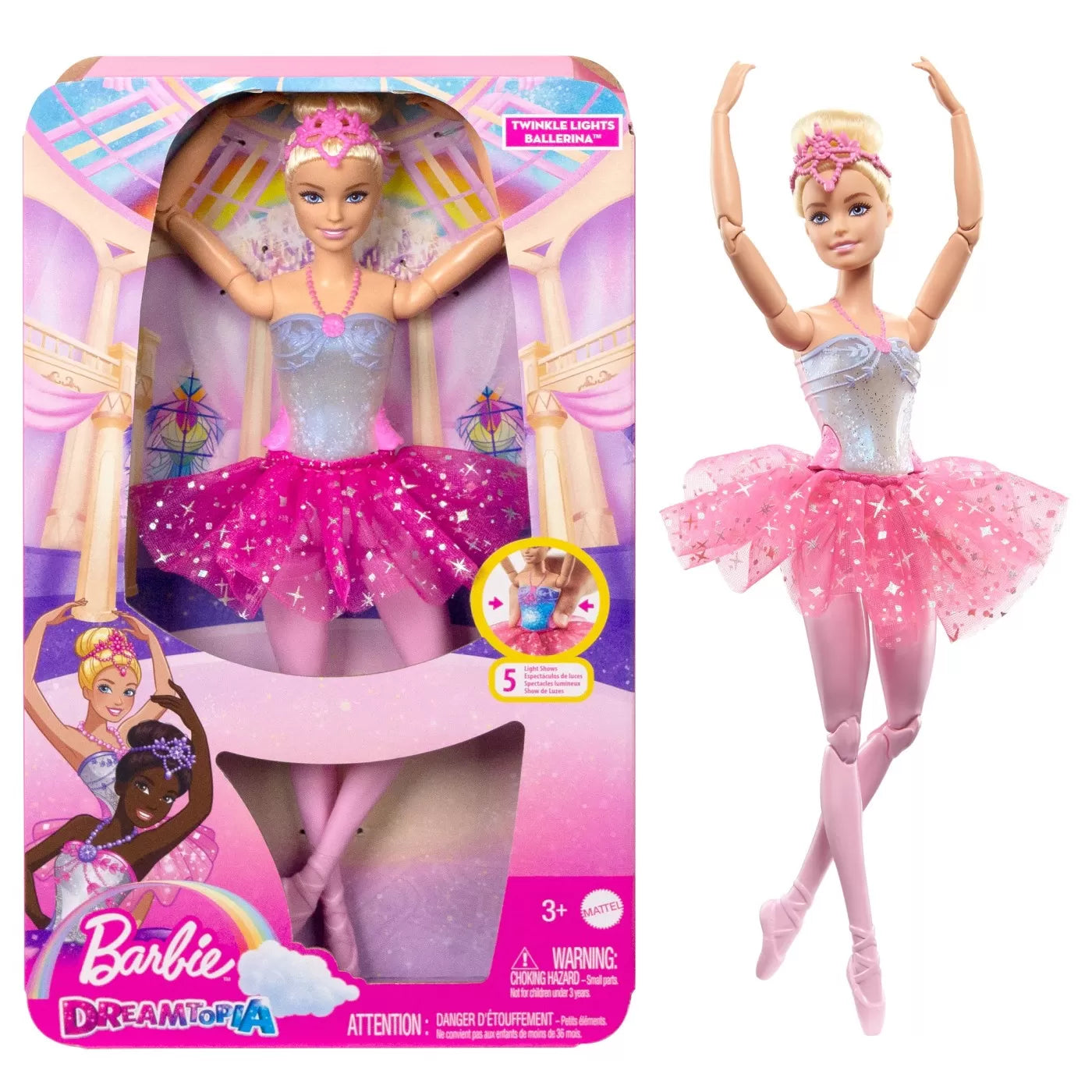 BARBIE PAPUSA BARBIE DREAMTOPIA BALERINA, BARBIE - DREAMTOPIA