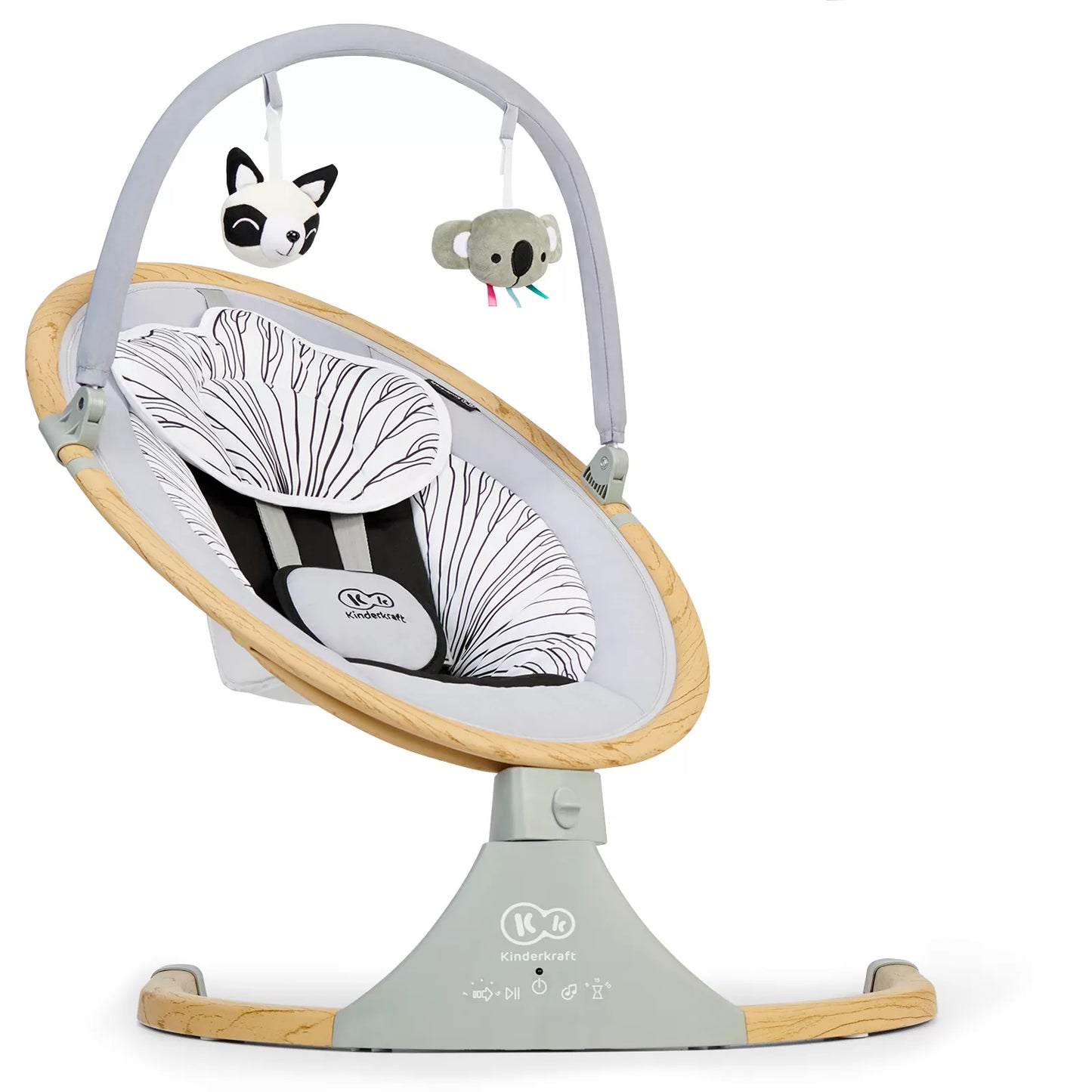 LEAGAN ELECTRIC 2 IN 1 KINDERKRAFT LUMI, GREY, KINDERKRAFT