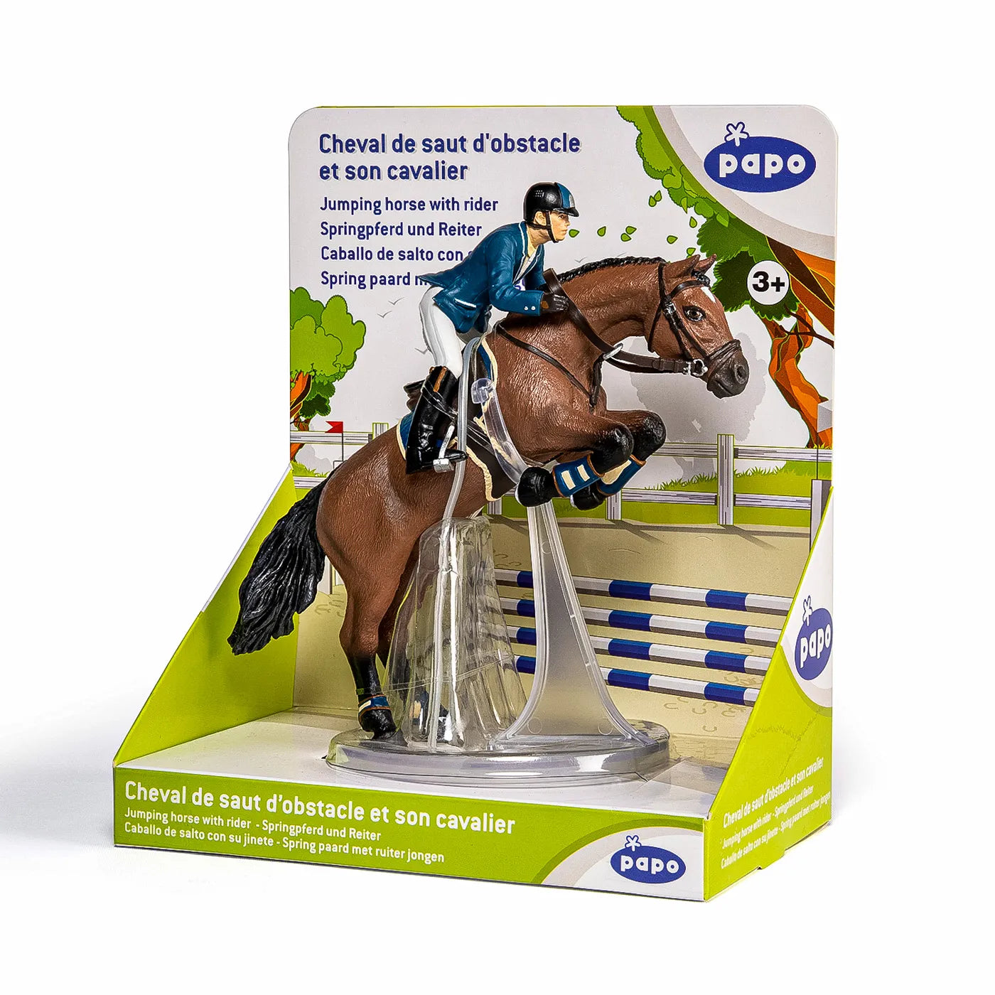 PAPO FIGURINA SET JOCHEU SI CAL SARIND, RASE DE CAI SI PONEI