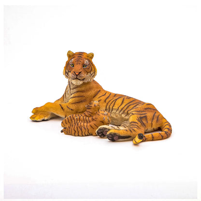 PAPO FIGURINA TIGRU CU 3 PUI, ANIMALE SALBATICE