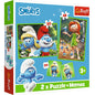 PUZZLE TREFL 2IN1 MEMO STRUMFII SI PRIETENII LUI , TREFL