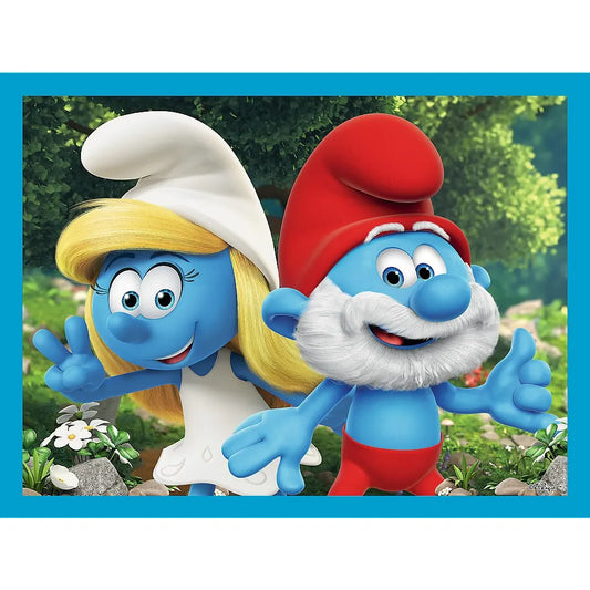 PUZZLE TREFL 2IN1 MEMO STRUMFII SI PRIETENII LUI , TREFL