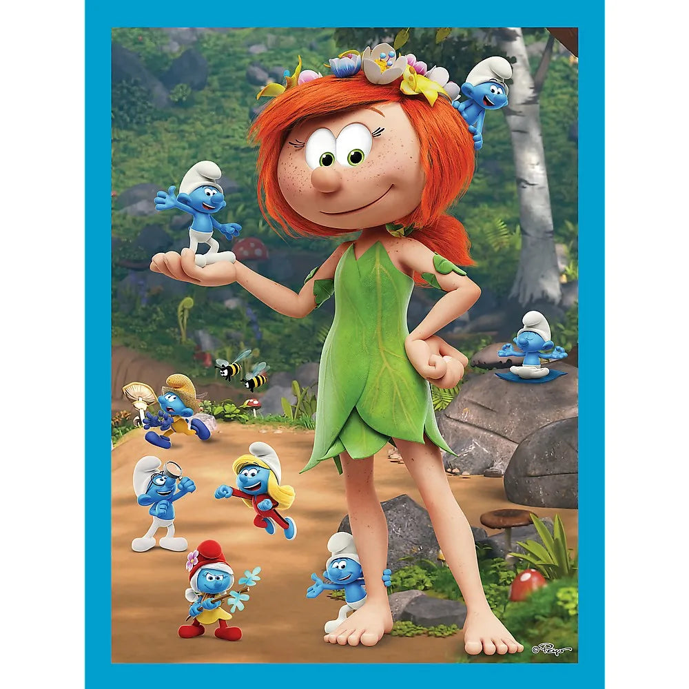 PUZZLE TREFL 2IN1 MEMO STRUMFII SI PRIETENII LUI , TREFL