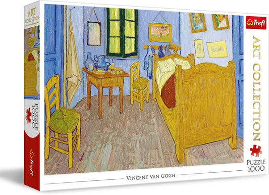 PUZZLE TREFL 1000 ART COLLECTION VINCENT VAN GOGH CAMERA DIN ARLES, TREFL 1000P