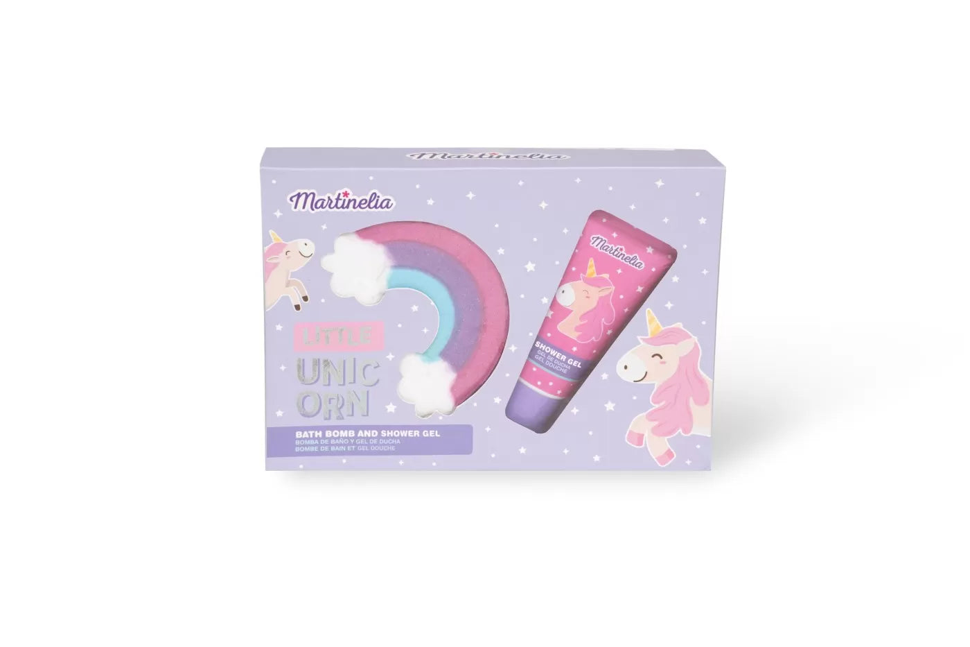 MARTINELIA LITTLE UNICORN SET CREMA DE CORP SI BOMBA DE BAIE, LITTLE UNICORN