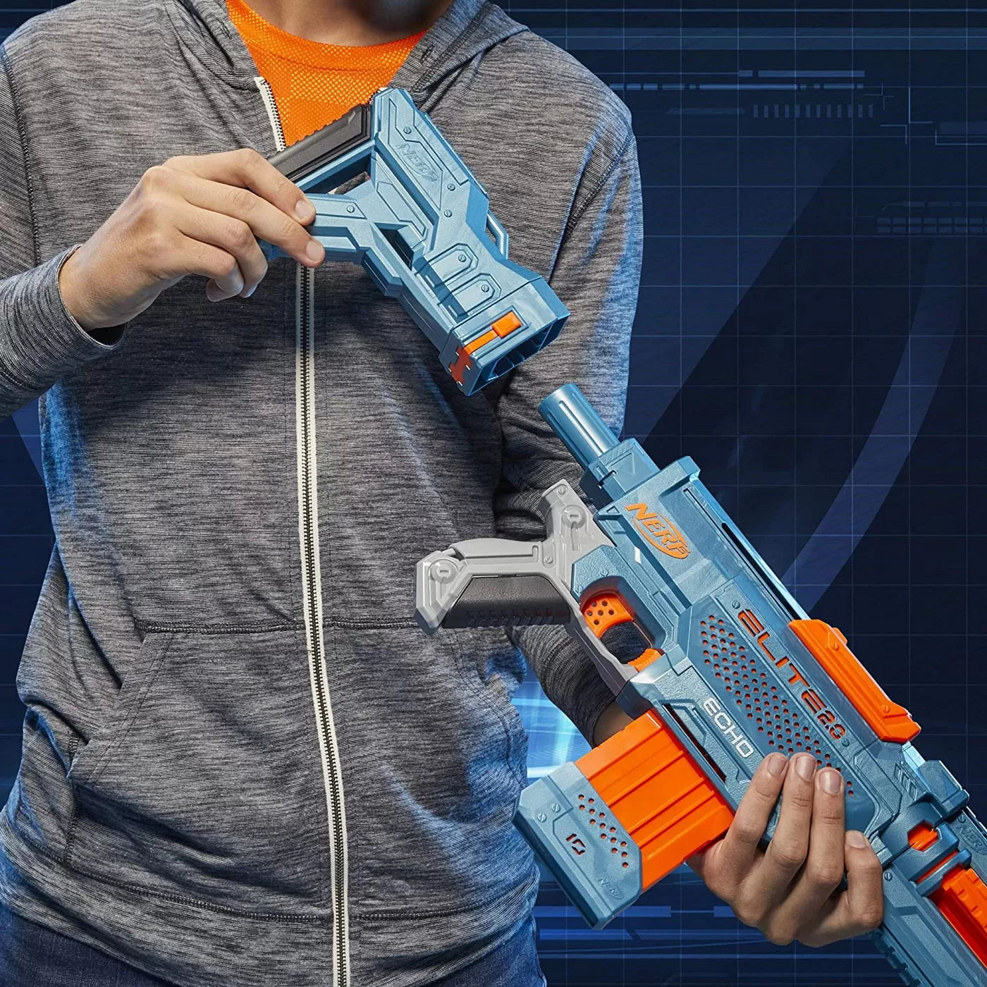 NERF BLASTER 2.0 ELITE ECHO CS-10, NERF