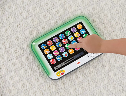 TABLETA EDUCATIVA CU 3 NIVELURI DE DEZVOLTARE LIMBA ROMANA FISHER PRICE, FISHER PRICE - RADE SI INVATA
