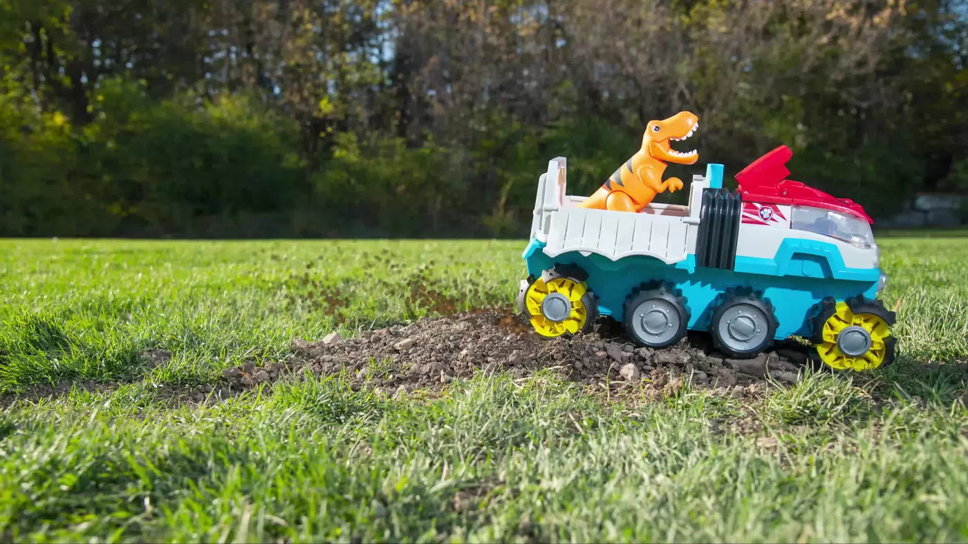 PATRULA CATELUSILOR VEHICUL DE PATRULARE DINO PATROLLER MOTORIZAT, PATRULA CATELUSILOR